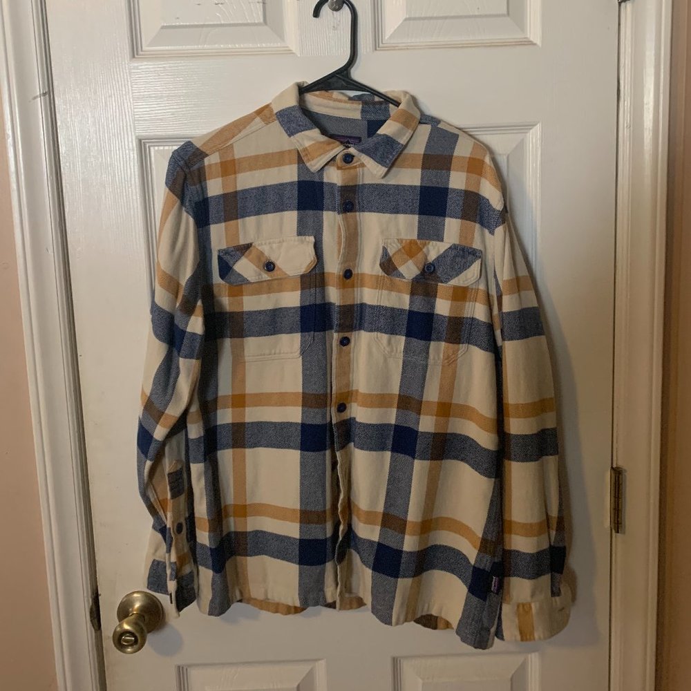 Patagonia Organic Cotton Plaid Flannel